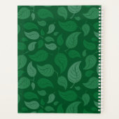 Groene bladeren planner (Achterkant)