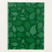 Groene bladeren planner (Voorkant)