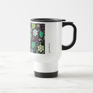 groene bladeren reisbeker