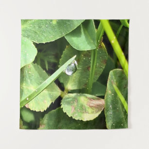 Groene Bladeren Roemenië - Botanische Blad-Kunst a Wandkleed