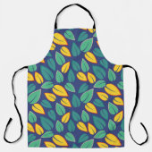 Groene bladeren schort (Voorkant)