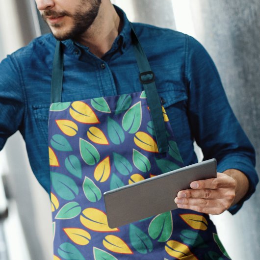 Groene bladeren schort