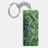 Groene bladeren sleutelhanger (Voorkant Links)