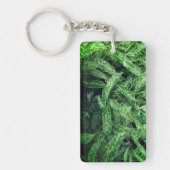 Groene bladeren sleutelhanger (Voorkant)