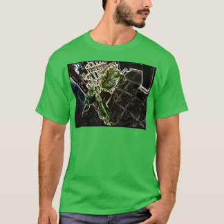 Groene bladeren t-shirt