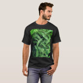 Groene bladeren t-shirt (Voorkant volledig)