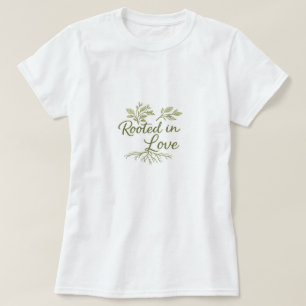Groene bladeren t-shirt