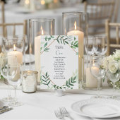 Groene bladeren Tabelnummer Kaart