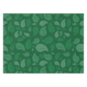 Groene bladeren tafelkleed (Voorkant (Horizontaal))