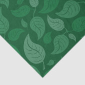 Groene bladeren tissuepapier (Detail)