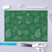 Groene bladeren tissuepapier (Craft)