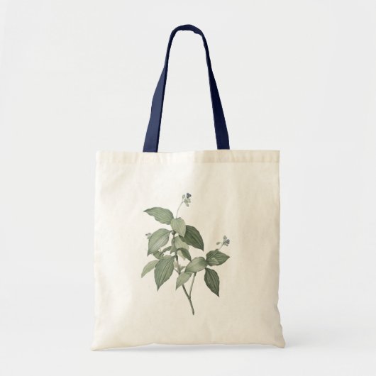 Groene bladeren tote bag (Voorkant)