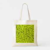 Groene bladeren tote bag (Achterkant)
