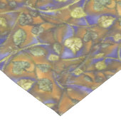 Groene bladeren van frambozen Struik blauw goud Tafelkleed (Gekanteld)