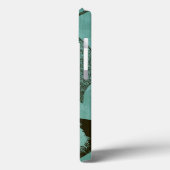 Groene Bladeren Vlinder Case-Mate iPhone Case (Achterkant / Links)
