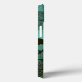 Groene Bladeren Vlinder Case-Mate iPhone Case (Achterkant / Rechts)