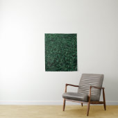 Groene bladeren wandkleed (In situ)