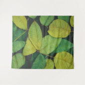 Groene Bladeren Wandkleed (Voorkant (horizontaal))