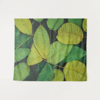 Groene Bladeren Wandkleed