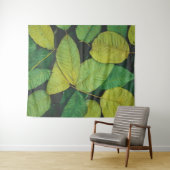 Groene Bladeren Wandkleed (In Situ (horizontaal))