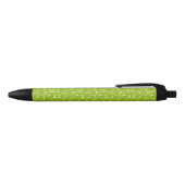 Groene bladeren zwarte inkt pen (Bovenkant)