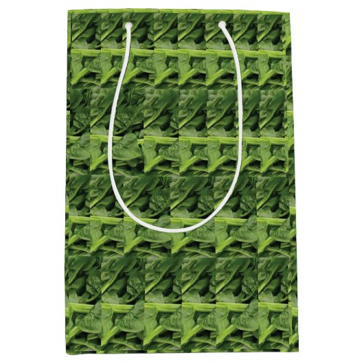 groene bladgroente medium cadeauzakje (Voorkant)