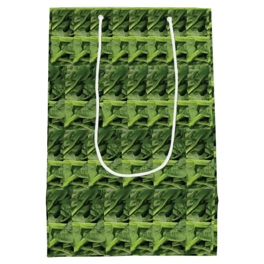 groene bladgroente medium cadeauzakje (Achterkant)