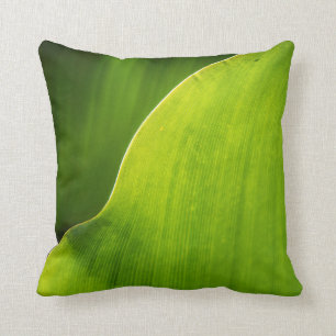 groene bladkussen kussen