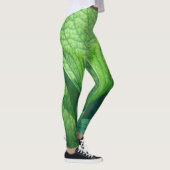 Groene bladpeggins leggings (Rechts)