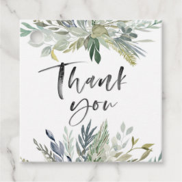 Groene bladwijze bedankt favoriet labels