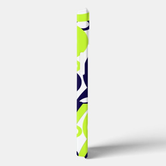 Groene blauwe bladeren Case-Mate iPhone case (Achterkant / Rechts)