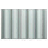 Groene blauwe bruine strepen stof (Yard (91,4 cm))