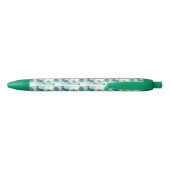 Groene/blauwe dinosaurussen en eieren pen (Achterkant)
