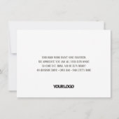 Groene & Blauwe Elf Shenanigans Personeel Kerstfee Kaart (Achterkant)