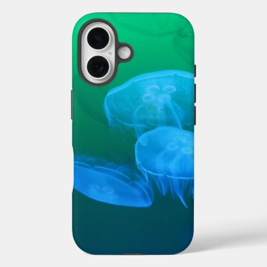 Groene blauwe gradiënt van wolkwal Case-Mate iPhone case (Achterkant)
