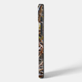 Groene blauwe haarstaarvogel Case-Mate iPhone case (Achterkant / Links)