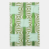 groene blauwe handdoek van aztec (Verticaal)