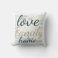 Groene Blauwe Liefde Familie Thuis Woordwolk 