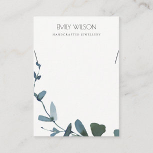GROENE BLAUWE MUNIE EUCALYPTUS FAUNA KETTING VISITEKAARTJE