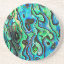 Groene blauwe paua zeebraseschelp