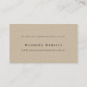 Groene blauwe pine Bossen Mountains Weddenschap We Visitekaartje (Achterkant)