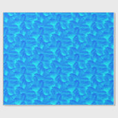 Groene blauwe pine cadeaupapier (Vlak)