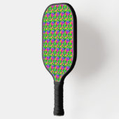 "GROENE BLAUWE RODE GEMENGDE KLEUREN VOOR HET ONTW PICKLEBALL PADDLE (Links)