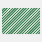 Groene blauwe rode luie kerstpatronen inpakpapier vel (Voorkant 3)