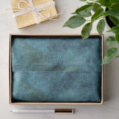 Groene Blauwgroen Aqua Blue Earth Marmer Abstract Tissuepapier (Geschenk)