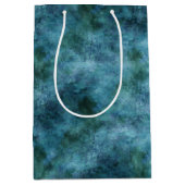 Groene Blauwgroen Aqua Blue Earth Ocean Marble Abs Medium Cadeauzakje (Voorkant)