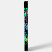 Groene Blauwgroen Psychedelic Bohemian Mandala Case-Mate iPhone Case (Achterkant / Links)