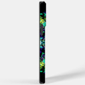 Groene Blauwgroen Psychedelic Bohemian Mandala Case-Mate iPhone Case (Achterkant / Rechts)