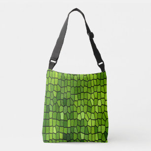 Groene blik crossbody tas