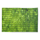 Groene blik kussensloop (Achterkant)